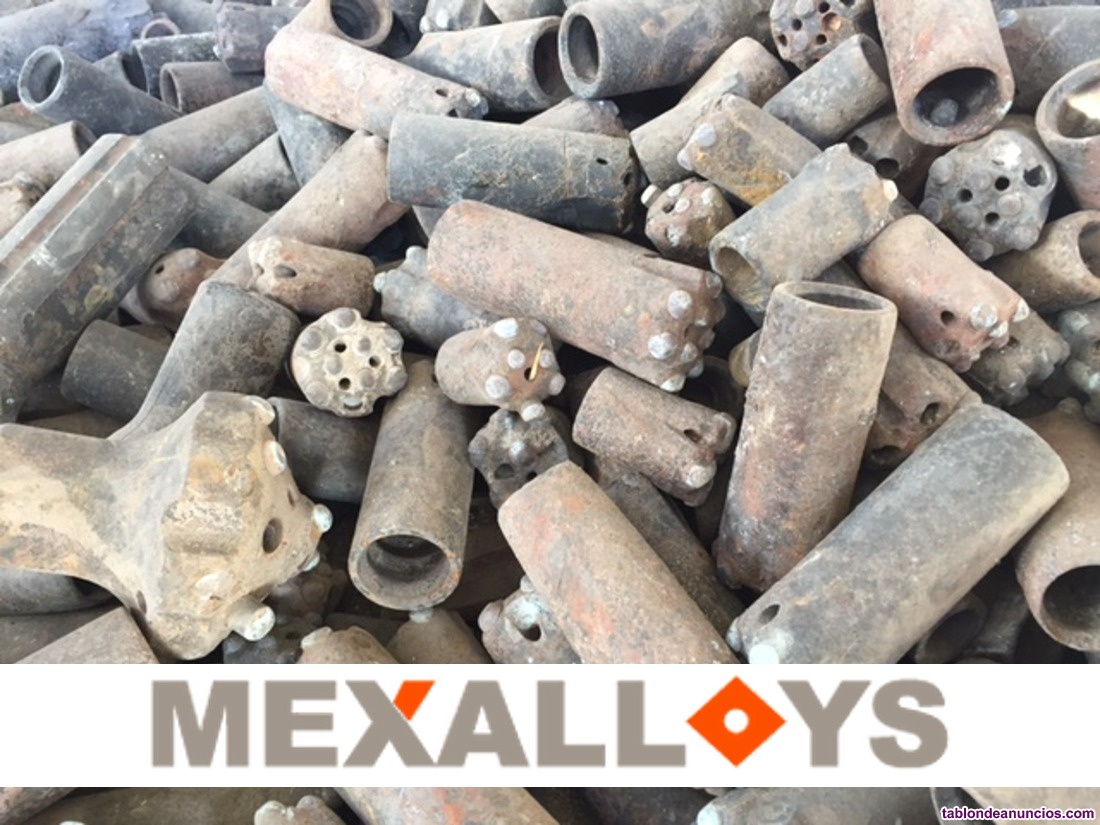 Recoleccion desperdicio carburo de tungsteno