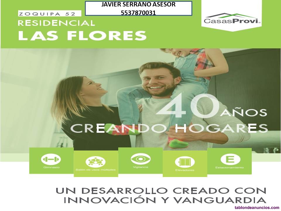 Departamentos residencial las flores ii