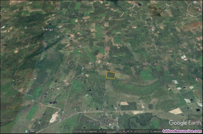 Amplio terreno en zapotlanejo rumbo a matatlan.