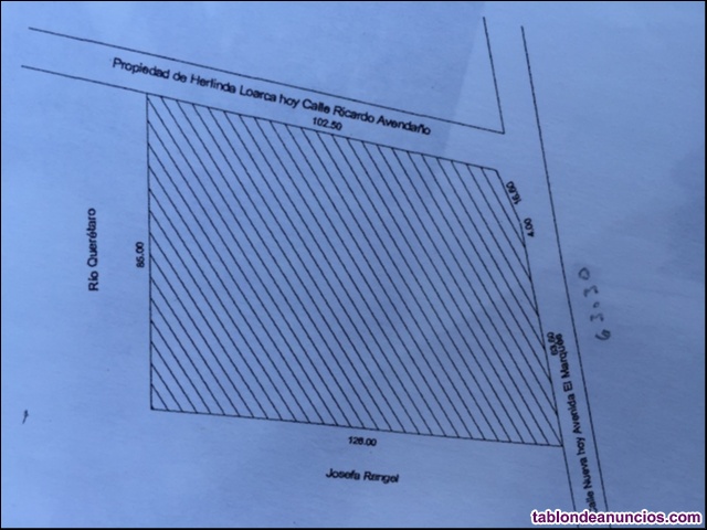 Venta terreno la caada, queretaro.