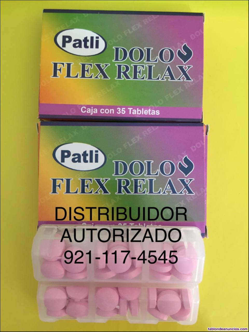Dolo flex  relax stock  de  5 productos