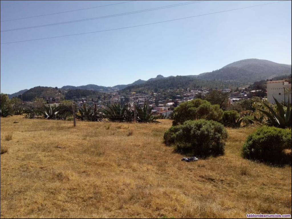 Terreno urbano en real del monte, hidalgo 