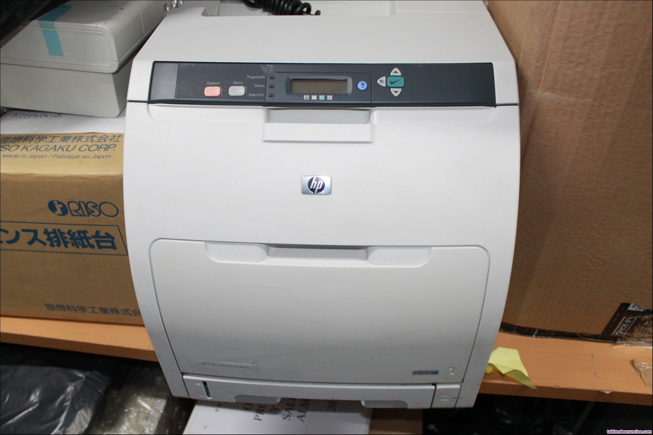 Impresora hp color laserjet cp3505n