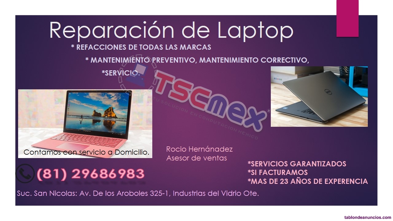 Reparacin de laptop