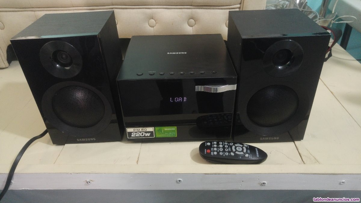 Minicomponente samsung