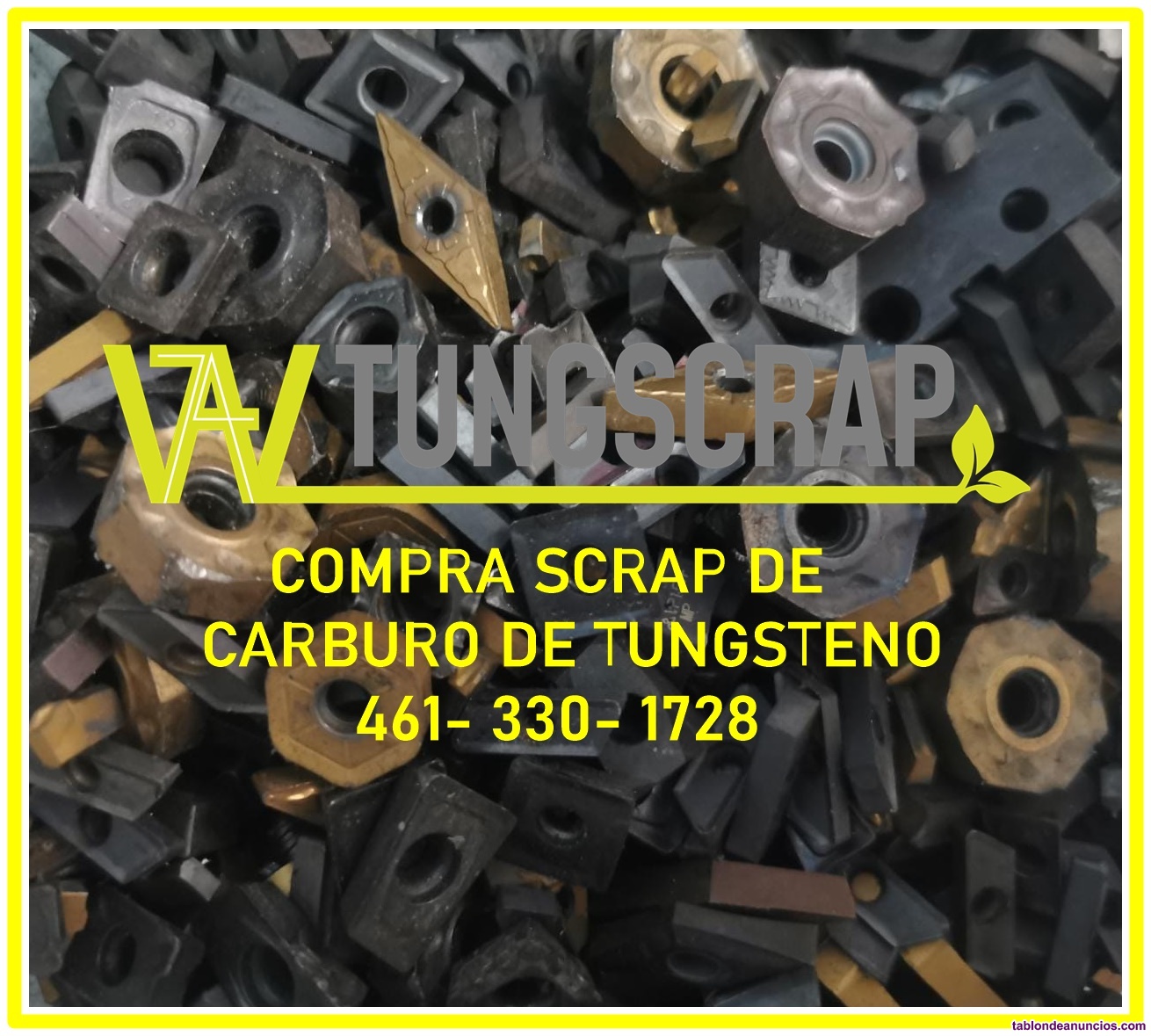 Compra de carburo de tungsteno en tungscrap
