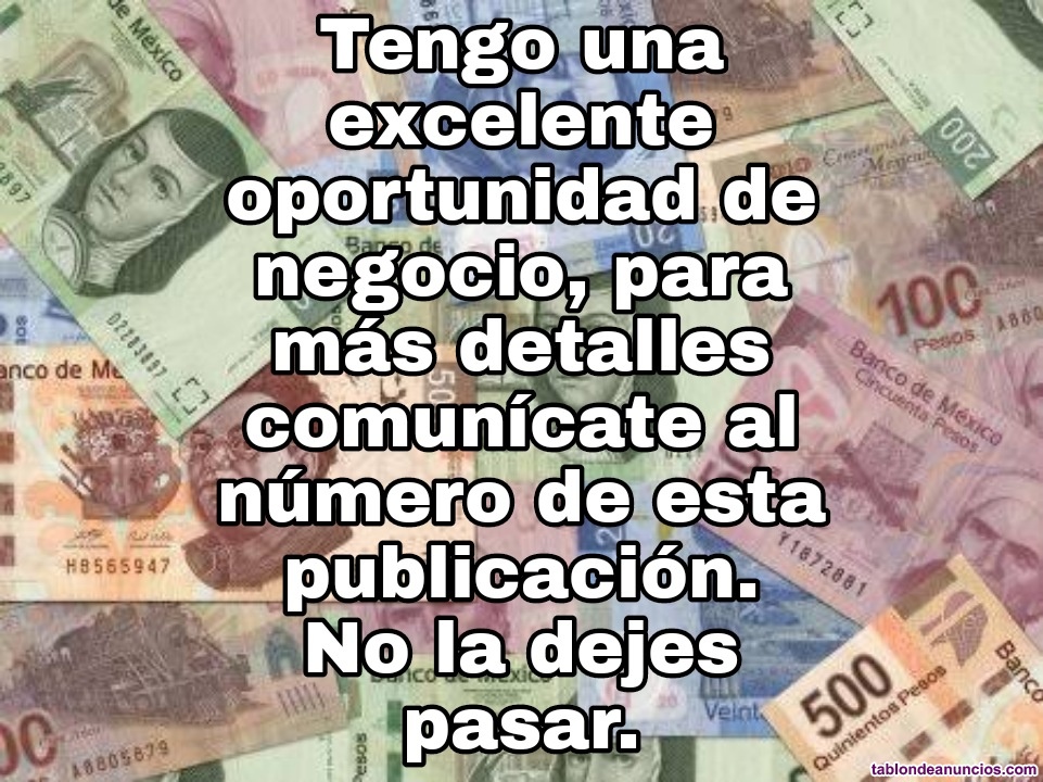 Oportunidad de negocio