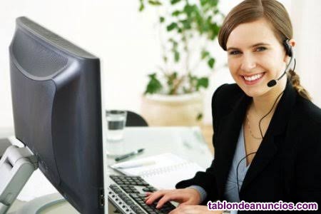 buscas trabajo? contrato: telefonista.