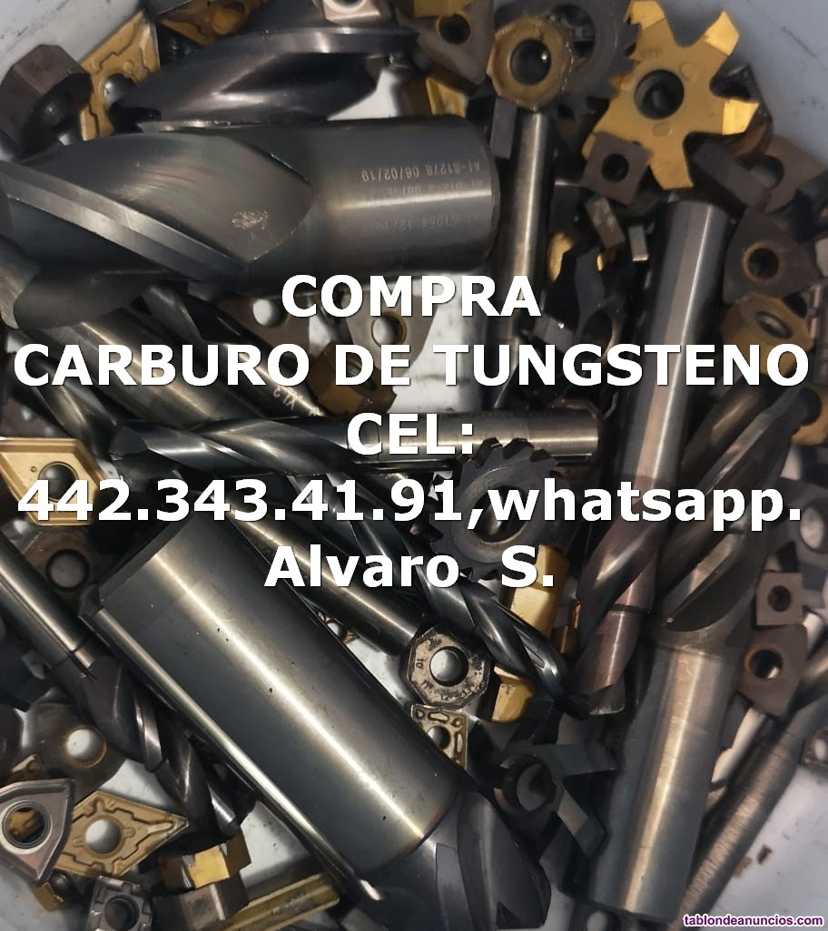 Compra cortadores de carburo en matamoros
