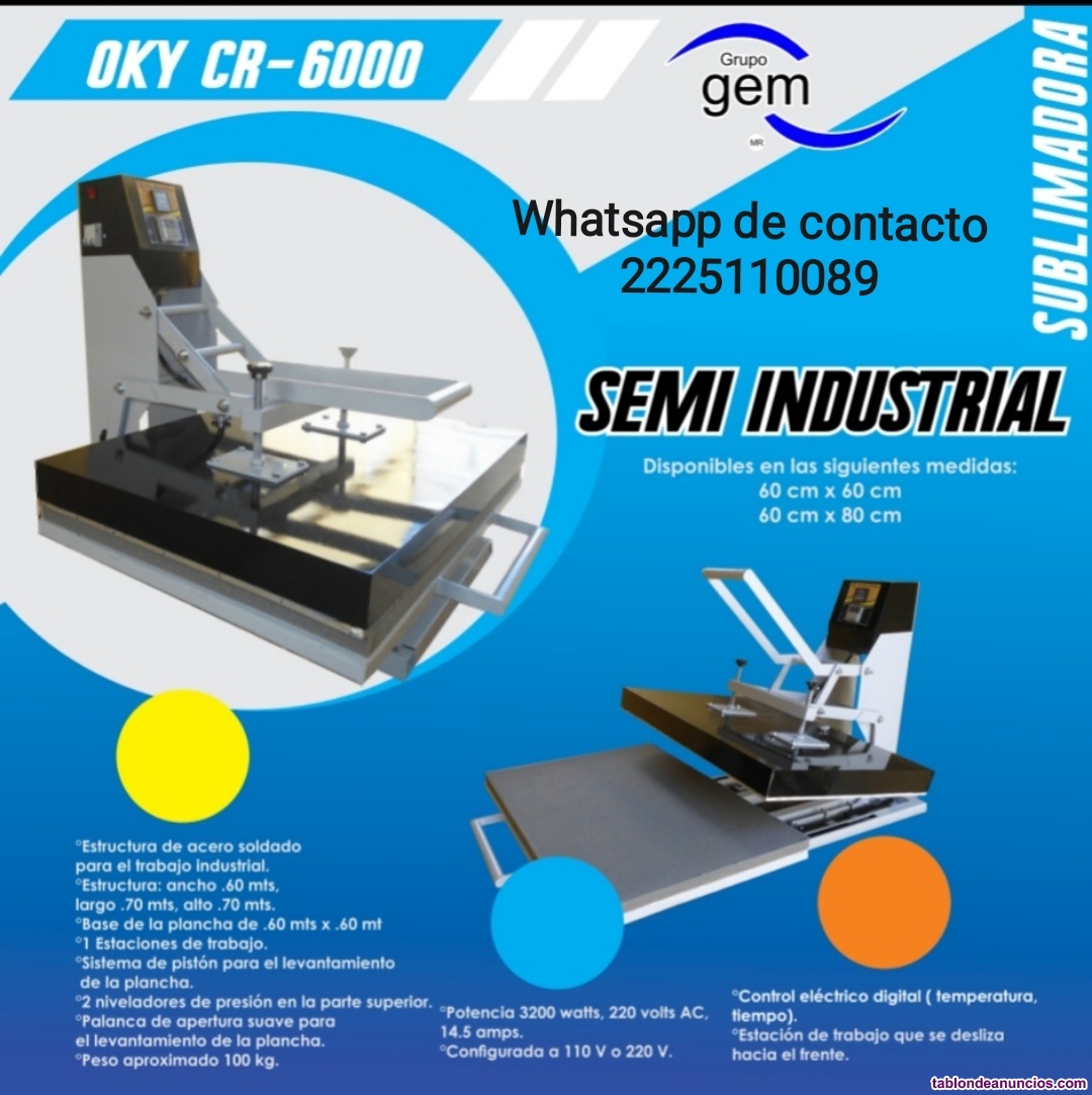 Oky cr-6000, semi industrial
