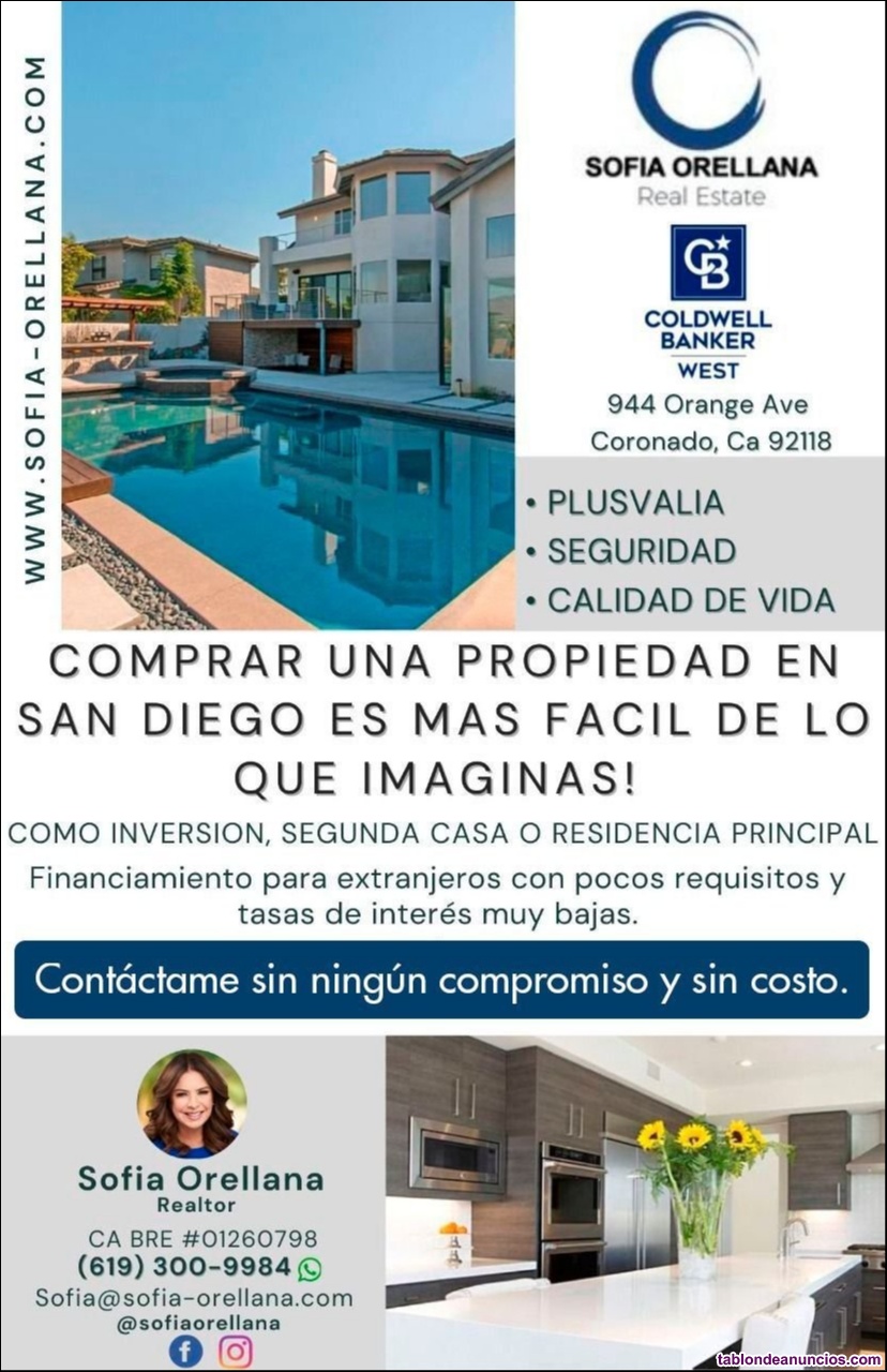 Propiedades en san diego 