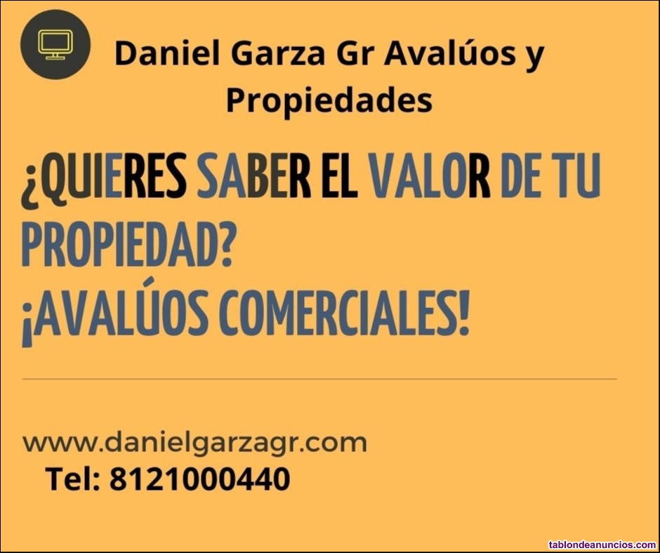 Avaluos inmobiliarios