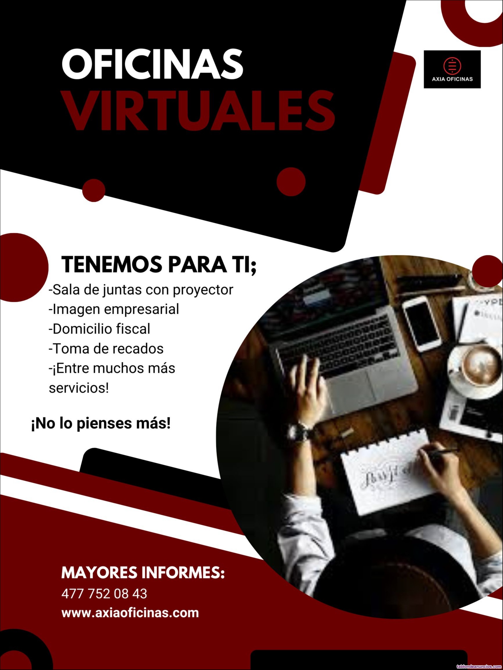 Axia oficinas, el mejor lugar para tu crecimiento profesional...